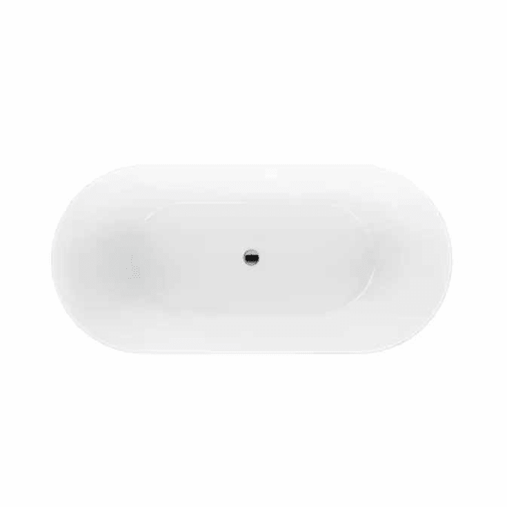 Bathlife Soft badekar, 160x75 cm, hvit