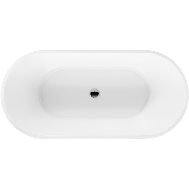 Bathlife Ideal badekar, 160x75 cm, hvit