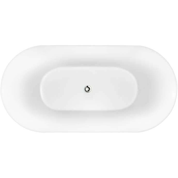 Bathlife Balans badekar, 158 cm, hvit
