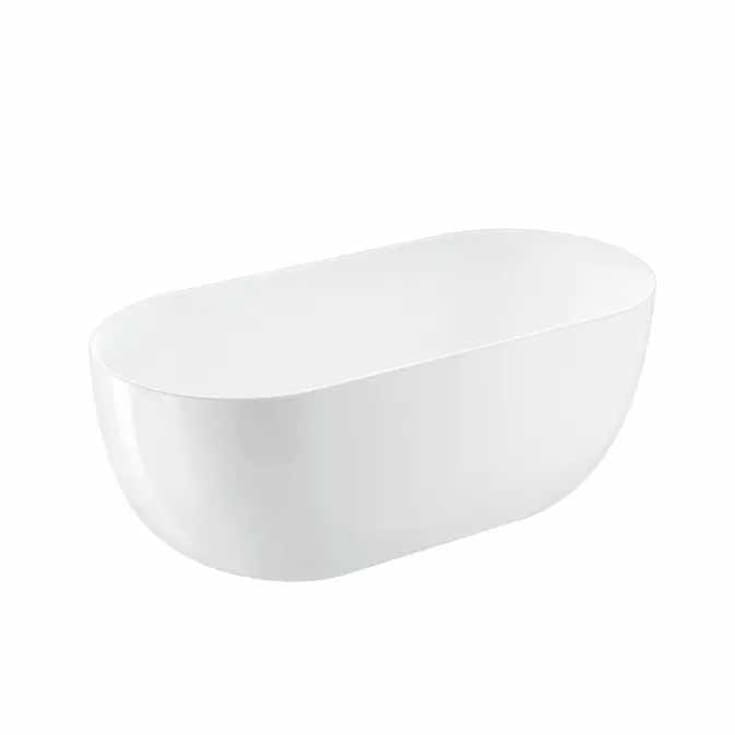 Bathlife Soft badekar, 170x80 cm, hvit