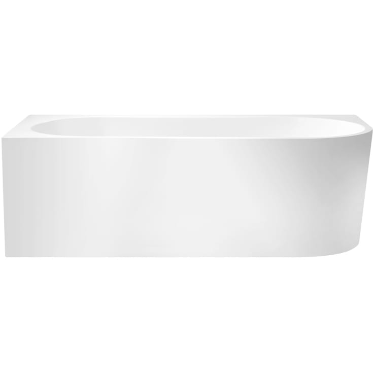 Bathlife Själsro A697 badekar, 180x82 cm, venstre, hvit