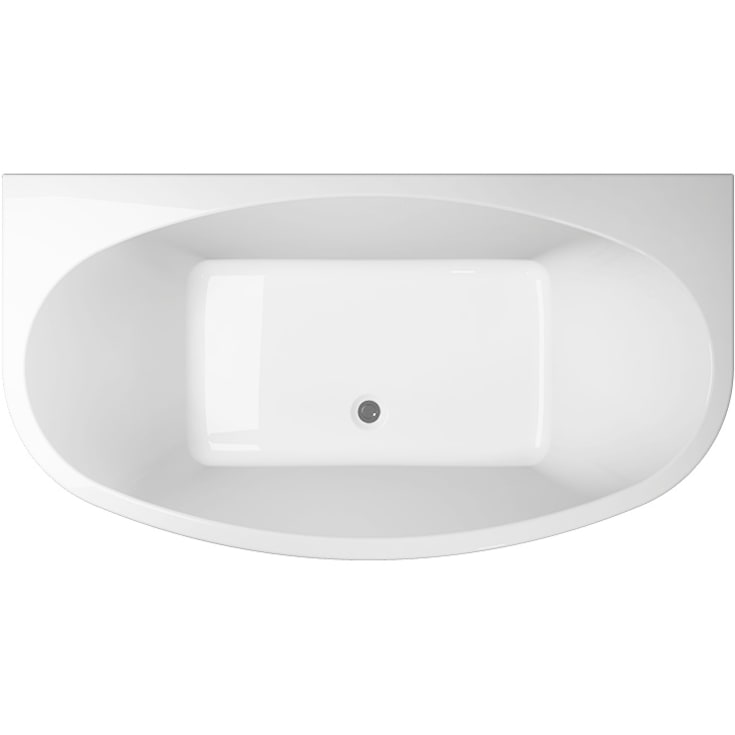 Westerbergs Norden 170O Superior soft boblebad, 1700x900 mm, akryl, hvit