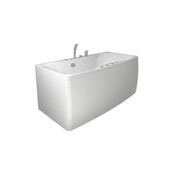 Westerbergs Ocean 180SQ frontpanel, akryl, hvit