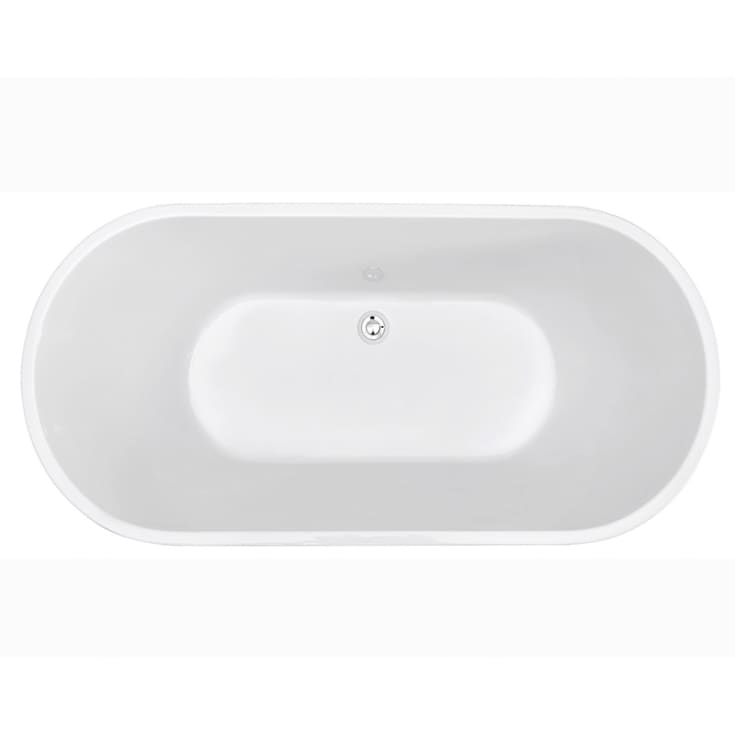 Westerbergs Sense badekar, 160x73 cm, hvit