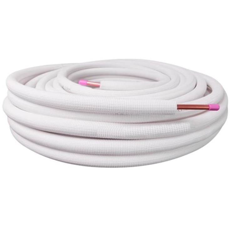 LuftX® isoleret enkeltrør 1/4" x 20 M