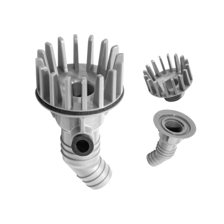 Trugadapter med bladkurv