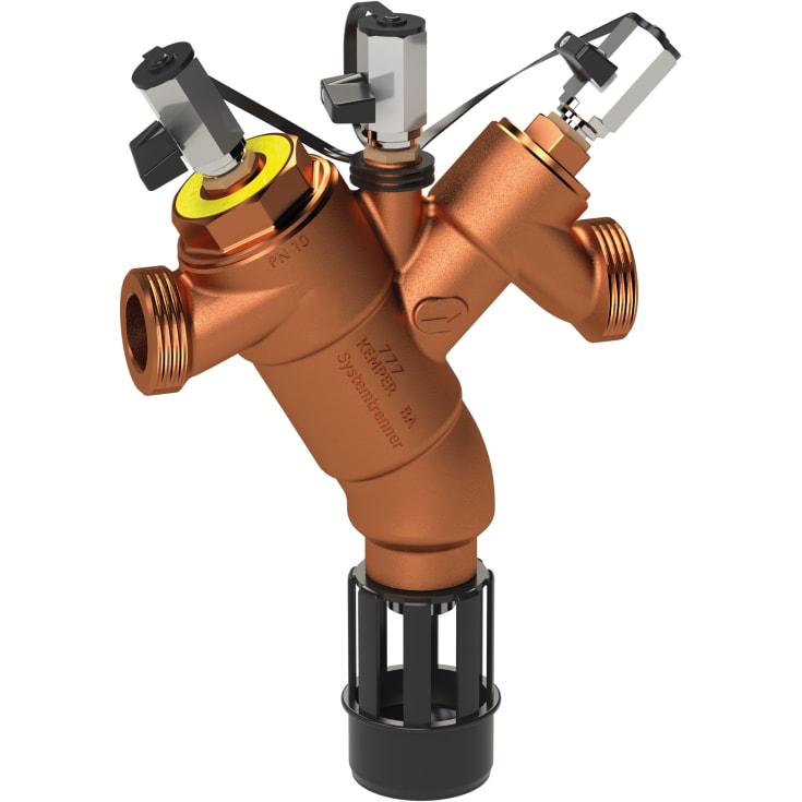 TBS BA Kat. 4 Blyfri rødgods DN20 Udv. gev. (til 1" oml.)