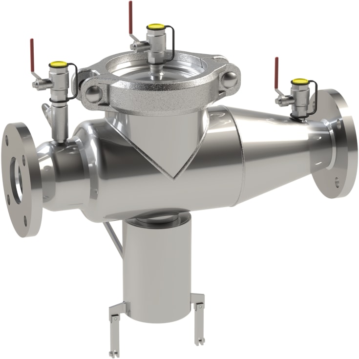 TBS BA Kategori 4 Rustfri DN65 Flange.