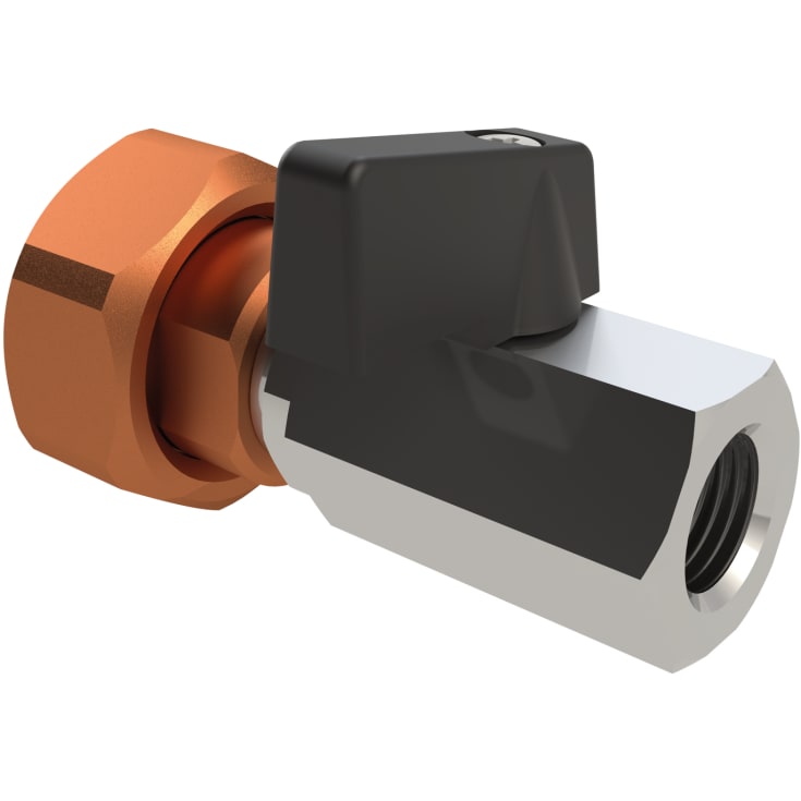 Kontrollkobling DN25 For TBS BA spyleventil (1,1/4" gjenger)