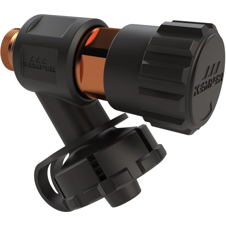 Aftapventil Blyfri rødgods 3/8" Med G 3/4" afgang