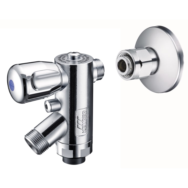 TBS Bolig-BA Kategori 4 Anslutning 1/2" Utvändig gänga G 3/4". Krom