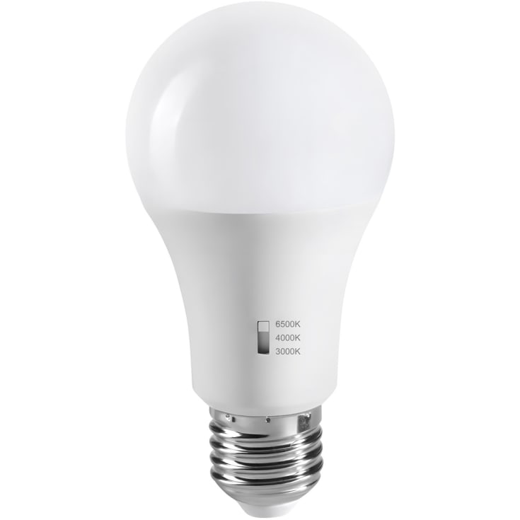 Nordlux E27 standardpære med CCT switch, 3000/4000/6500K, 8W