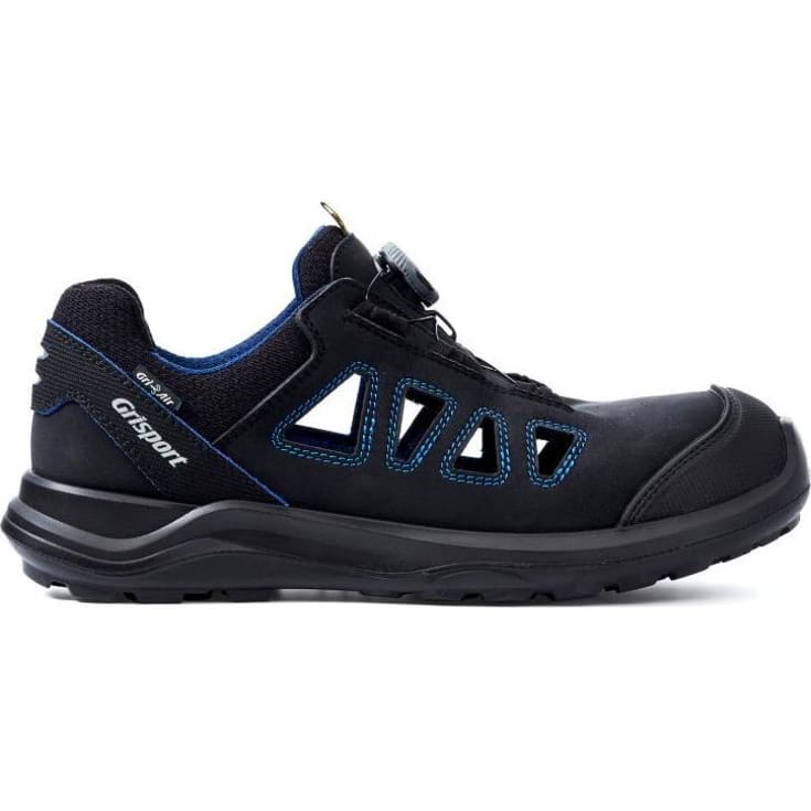 Grisport 70576 BOA sikkerhedssandal, S1P, sort, str. 36