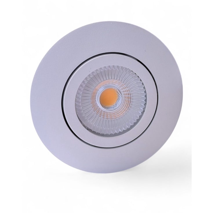 HiluX D10 Indbygningsspot Udendørs GU10, Hvid