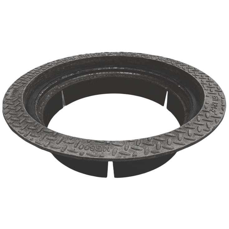 NID 600 x 203 mm karm med pakning, rund, flydende, SG