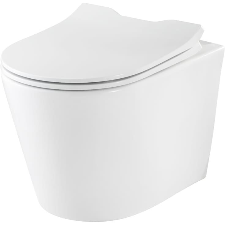 Pressalit Trend Projecta væghængt toilet, uden skyllekant, hvid