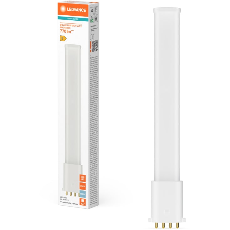 Ledvance DULUX LED S/E 230V 6W 865 770 lumen, 2G7