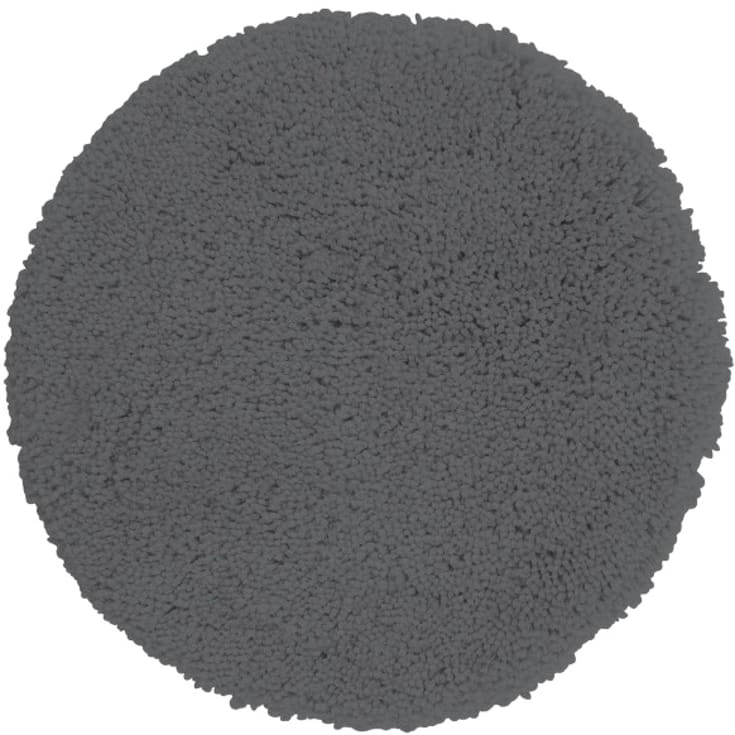 Spirella Highland bademåtte, Ø60 cm, mørkegrå