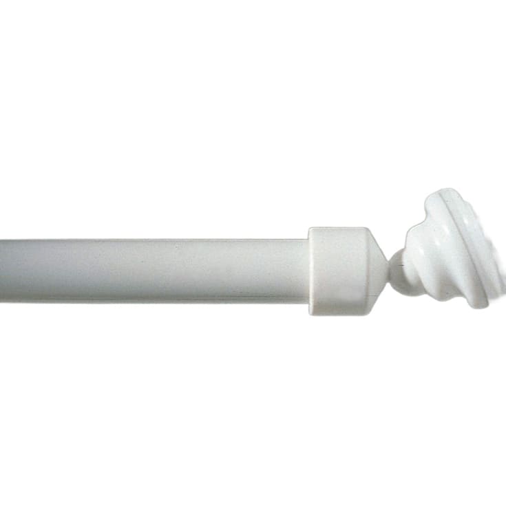 Spirella Wallquick Magic väggbeslag för duschdrapperistång, 20 mm, vit