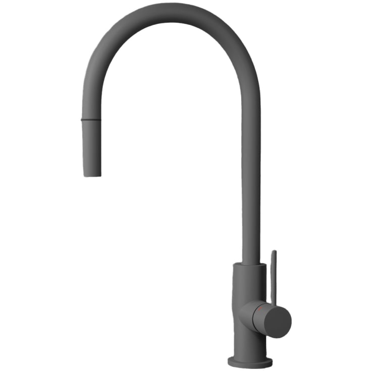 Scandtap Accent køkkenarmatur, udtrækstud, mat grå