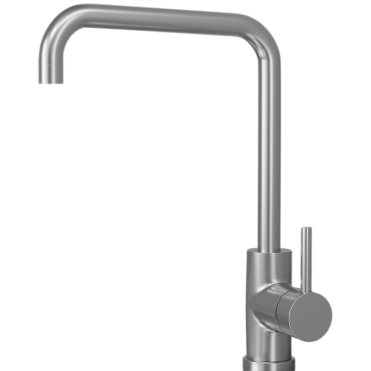 Scandtap Square køkkenarmatur, børstet stål