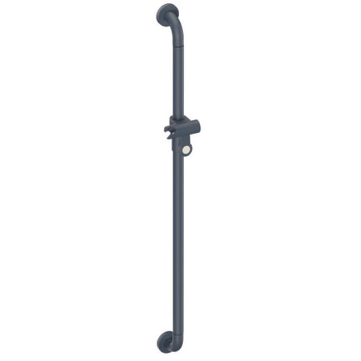 Hewi 477 støttegreb/brusestang, 80 cm, mat antracit