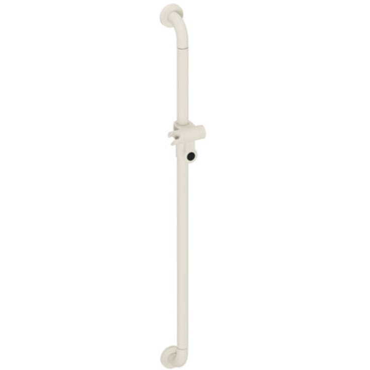 Hewi 477 støttegreb/brusestang, 110 cm, mat kridthvid