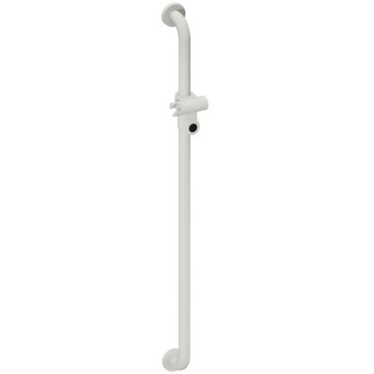 Hewi 801 stödhandtag/duschstång, 90 cm, matt ljusgrå