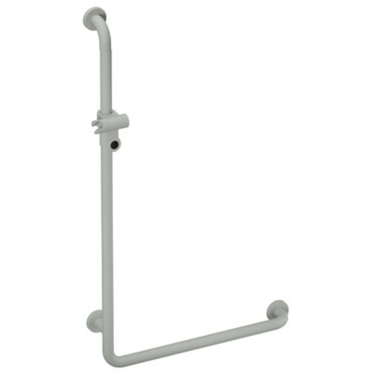 Hewi 801 L støttegreb/brusestang, 60x110 cm, mat grå