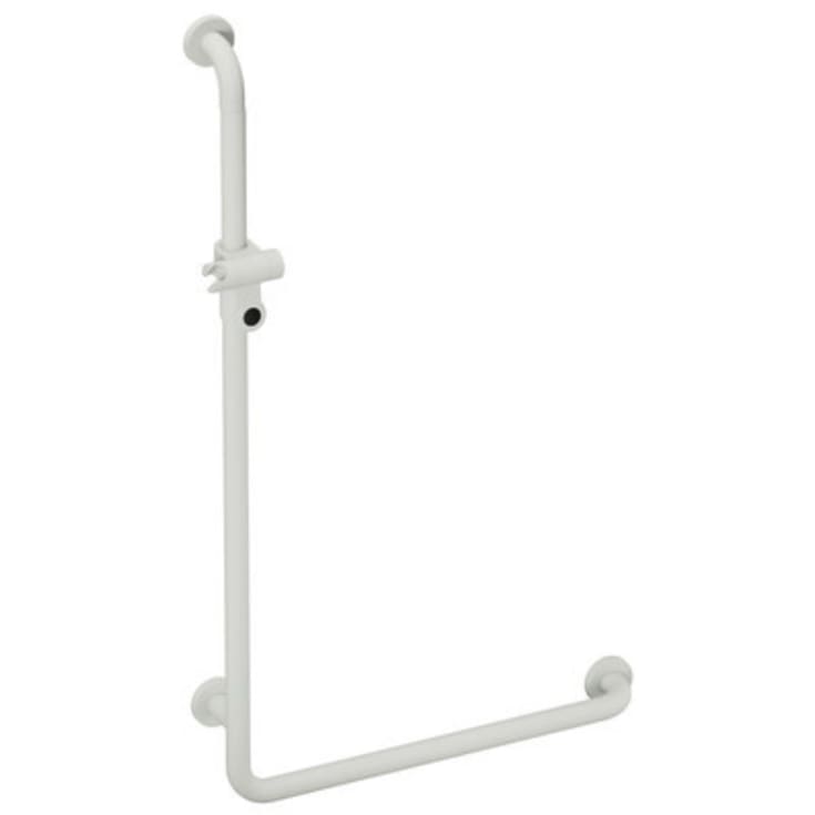 Hewi 801 L støttegreb/brusestang, 60x110 cm, mat lysegrå