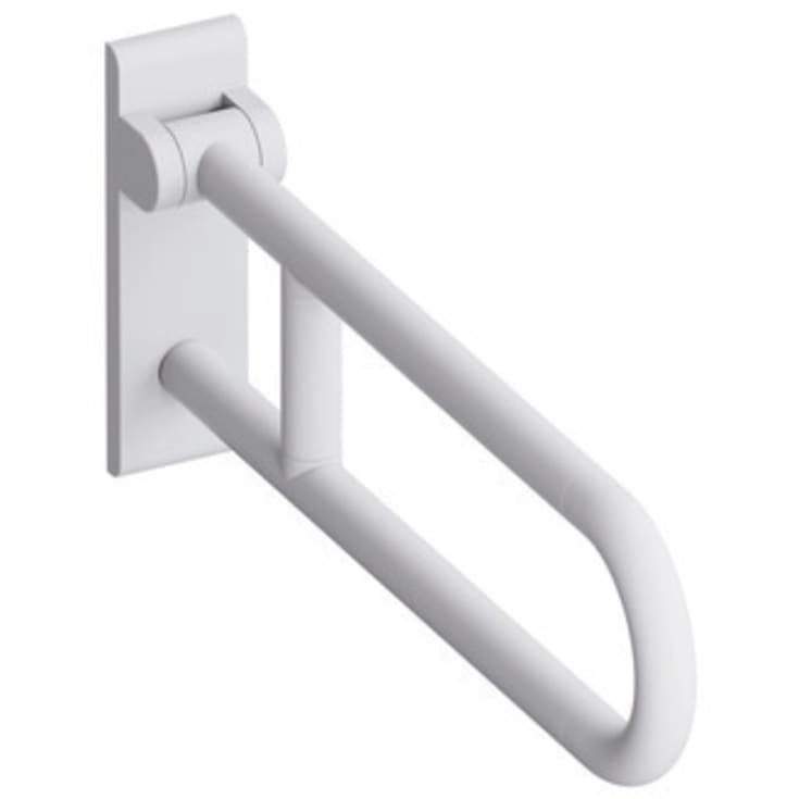 Hewi Serie 801 armstøtte, 70 cm, mat hvid