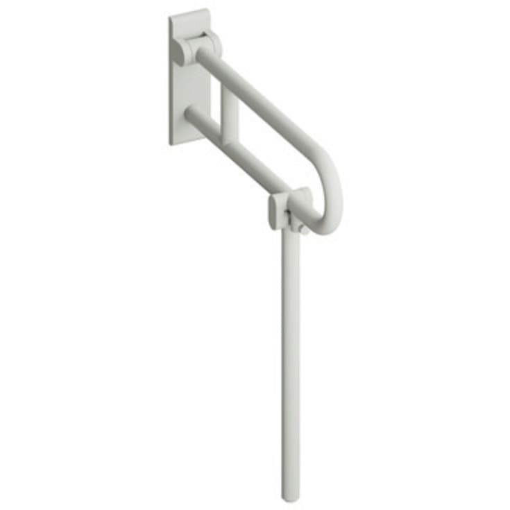 Hewi Serie 801 armstøtte, 75 cm, mat grå
