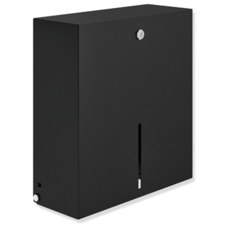 Hewi toiletrulleholder, sort