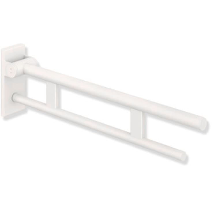 Hewi System 900 Duo armstöd, 91,2 cm, matt vit