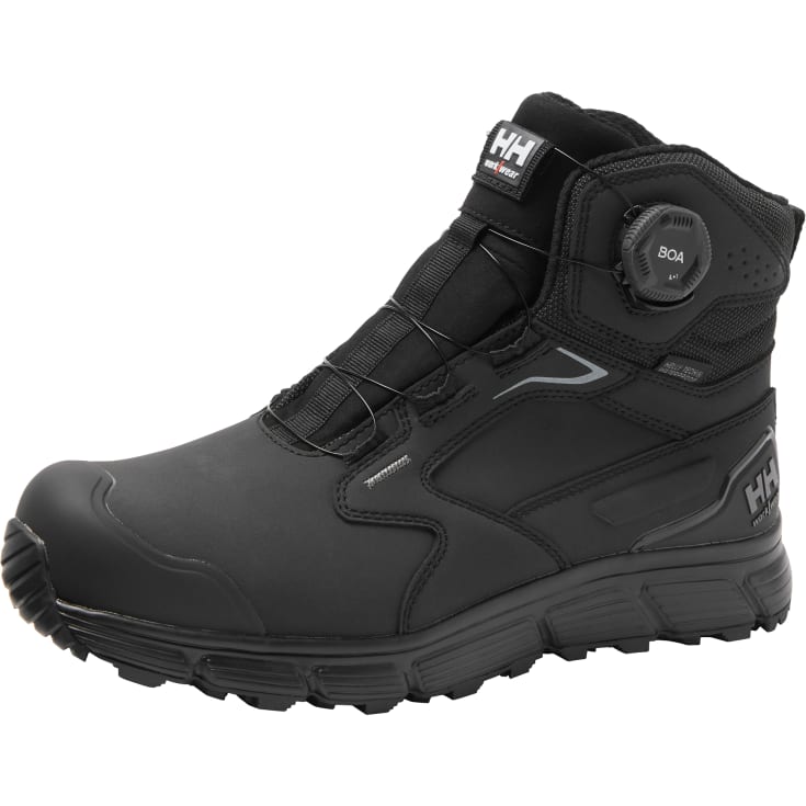Helly Hansen Kensington MXR MID Boa vinter sikkerhedsstøvletter S7S, Black, 44
