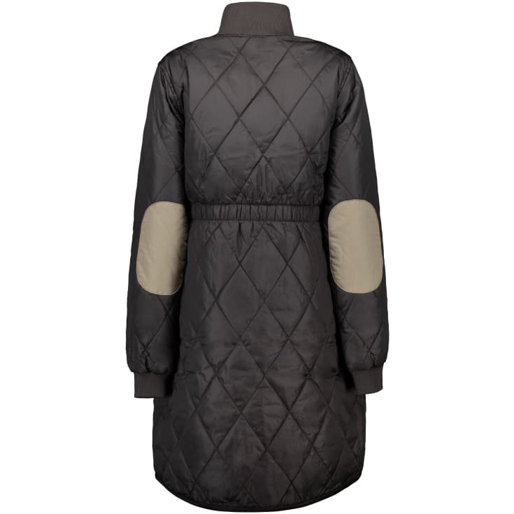 Westborn lang dame termojakke, Black, XL