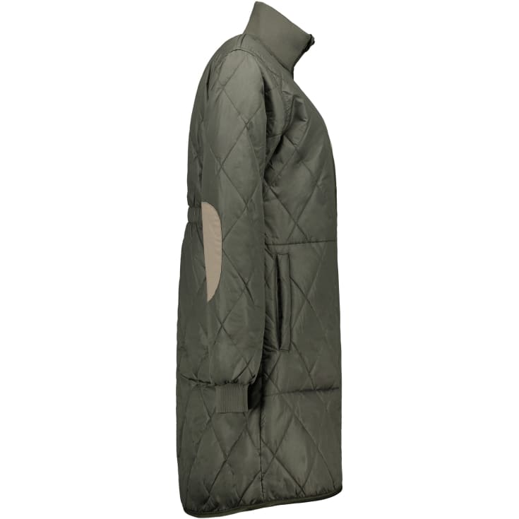 Westborn lang dame termojakke, Dusty Olive, M