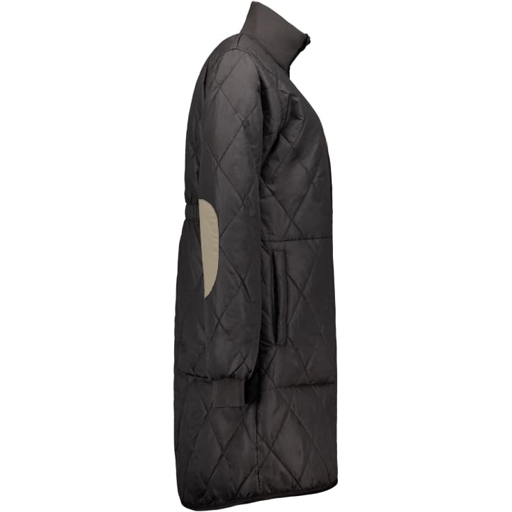 Westborn lang dame termojakke, Black, XL