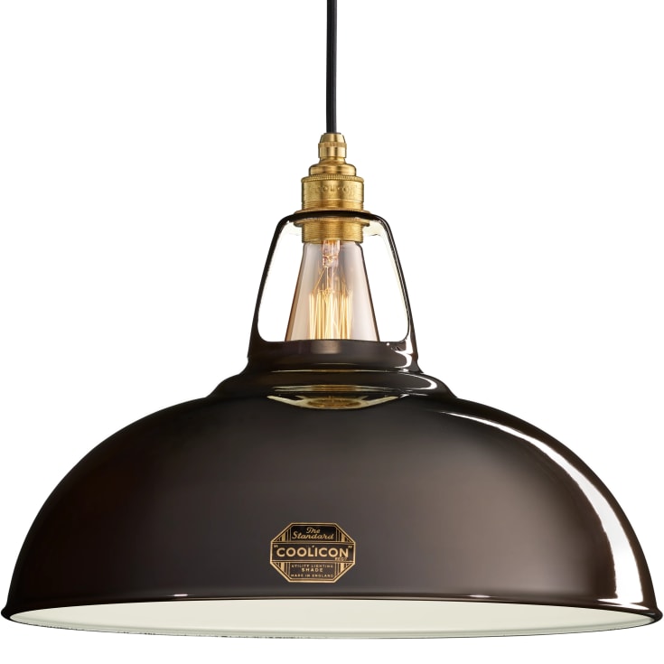 Coolicon Original 1933 pendellampa, brun, Ø40 cm