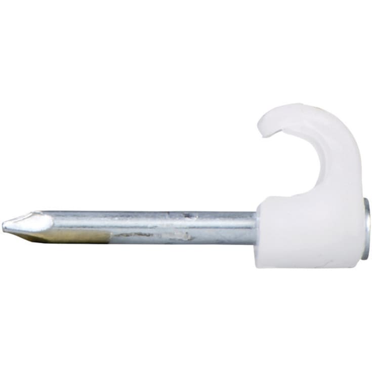 100 stk Schneider Thorsman kabelclips, 7-10 mm, hvid