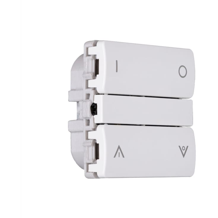 XL Hue-kompatibel ZigBee-trykkbryter, av/på opp/ned for LK FUGA hvit