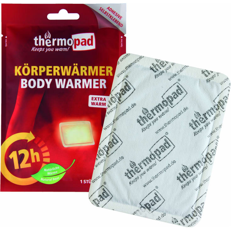 Thermopad kropsvarmer, Hvid, ONESIZE