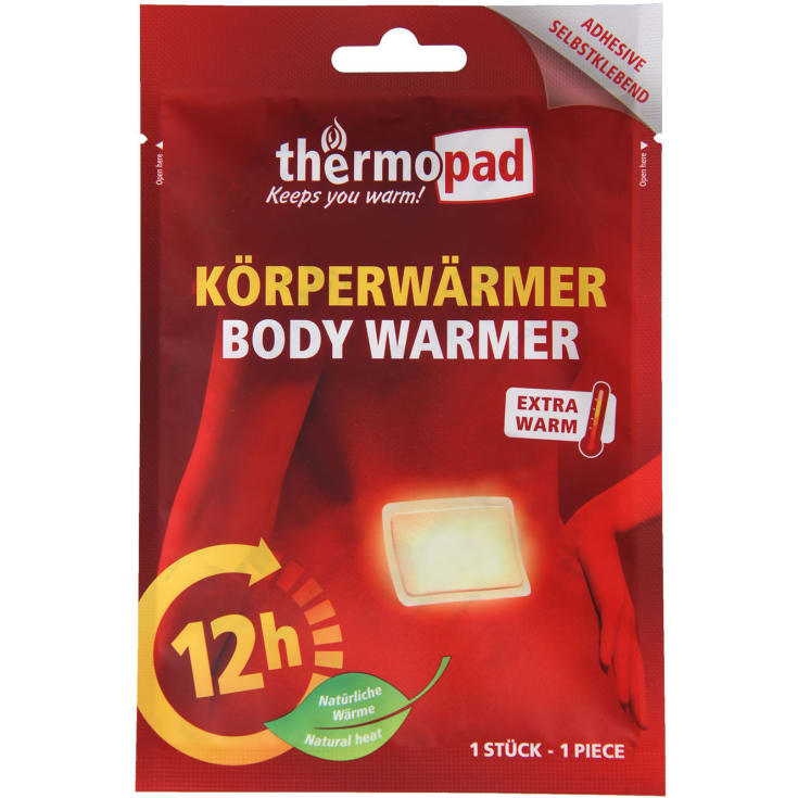 Thermopad kropsvarmer, Hvid, ONESIZE
