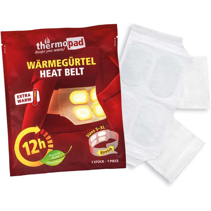 Thermopad 3-pak varmebælte, Hvid, ONESIZE