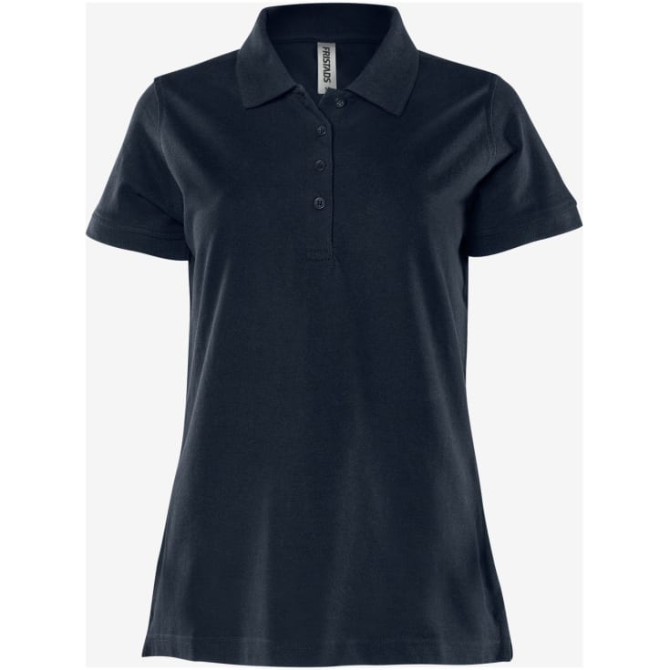 Fristads Acode Heavy dame Polo T-shirt, Mørk Marine, 2XL