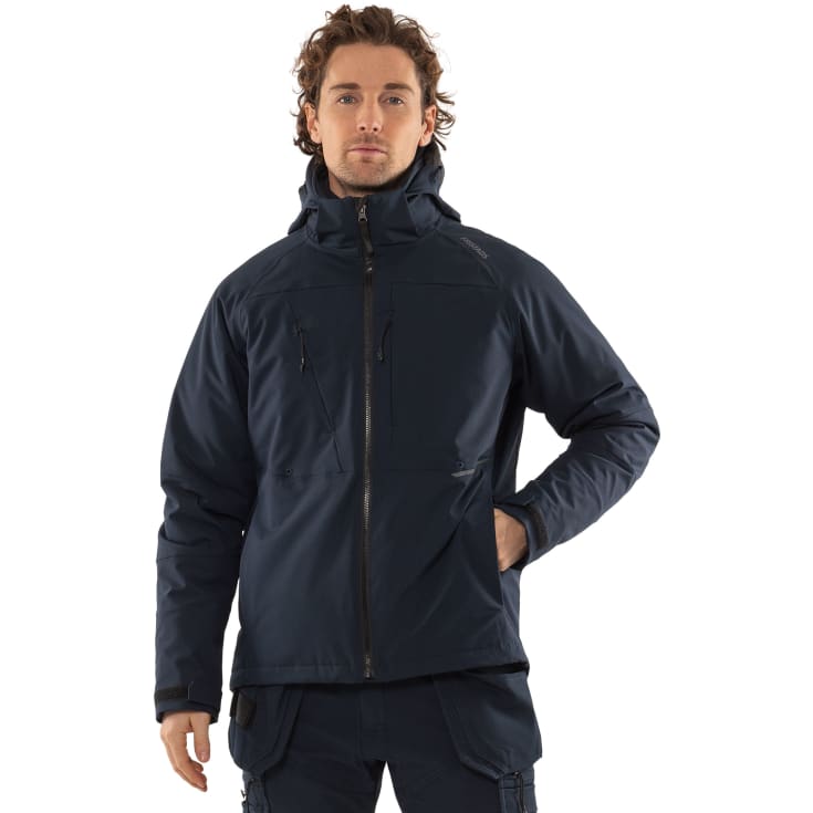 Fristads vinterjakke 4883 GLS full stretch, Mørk Marine, XL