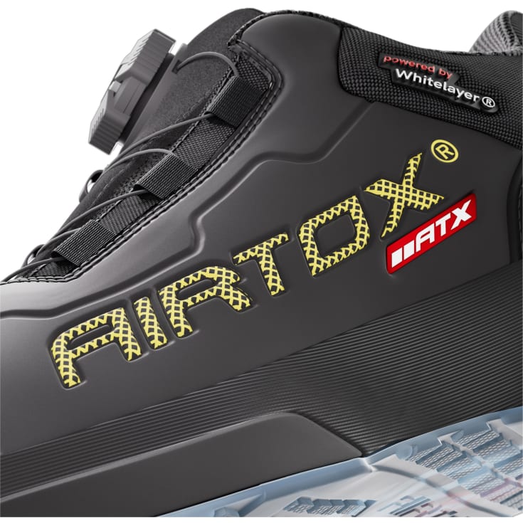 Airtox FS55 ATX sikkerhedssko S3S, Sort, 46
