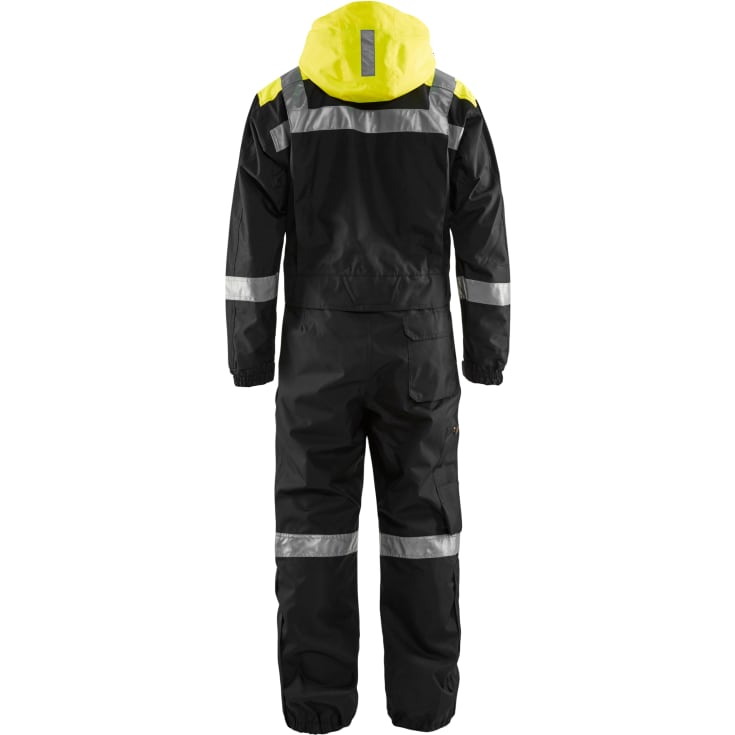 Blåkläder Workwear 6786 Skal kedeldragt, sort/hi-vis gul, str. C50