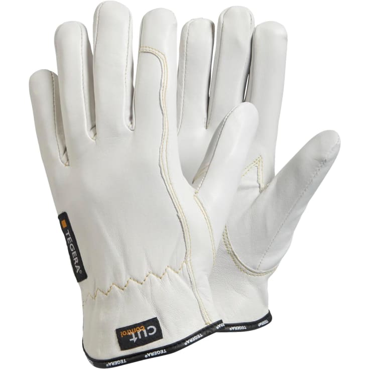 Tegera 255 skærehandsker cut c, Hvid, 12