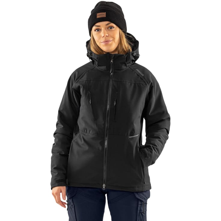 Fristads dame vinterjakke 4884 GLS full stretch, Sort, L
